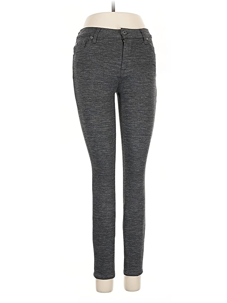 Pre-owned 7 For All Mankind Casual Pants In Gray