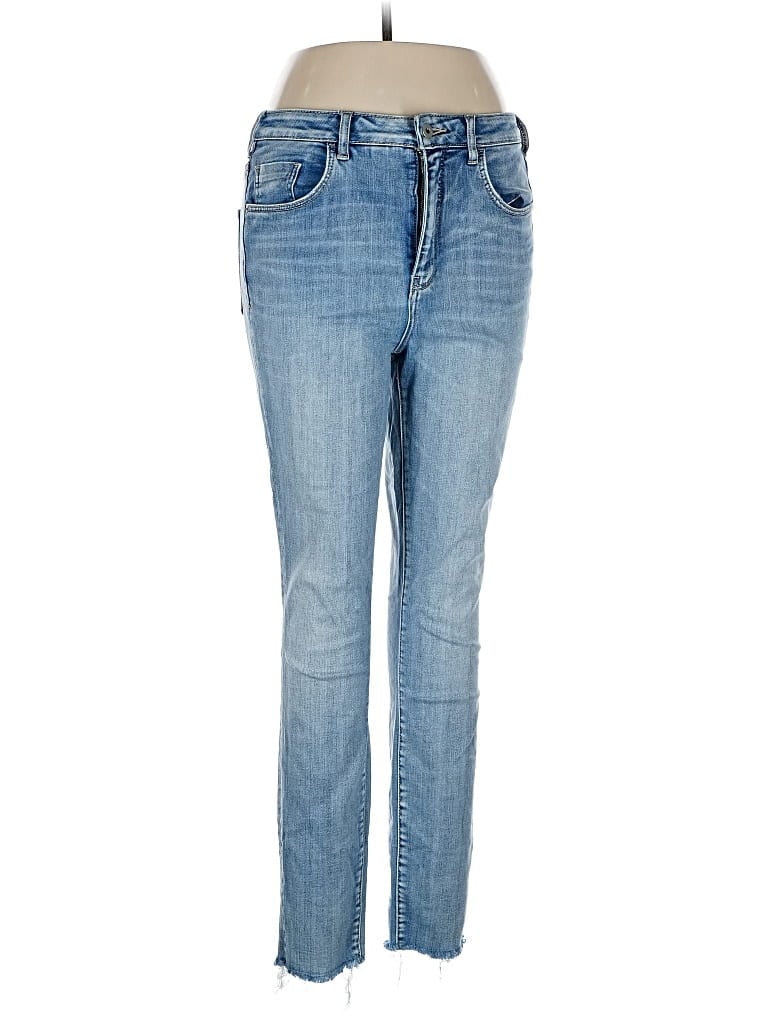 Pre-owned Pilcro And The Letterpress Jeans In Blue