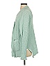Wild Fable 100% Polyester Green Cardigan Size S - photo 5