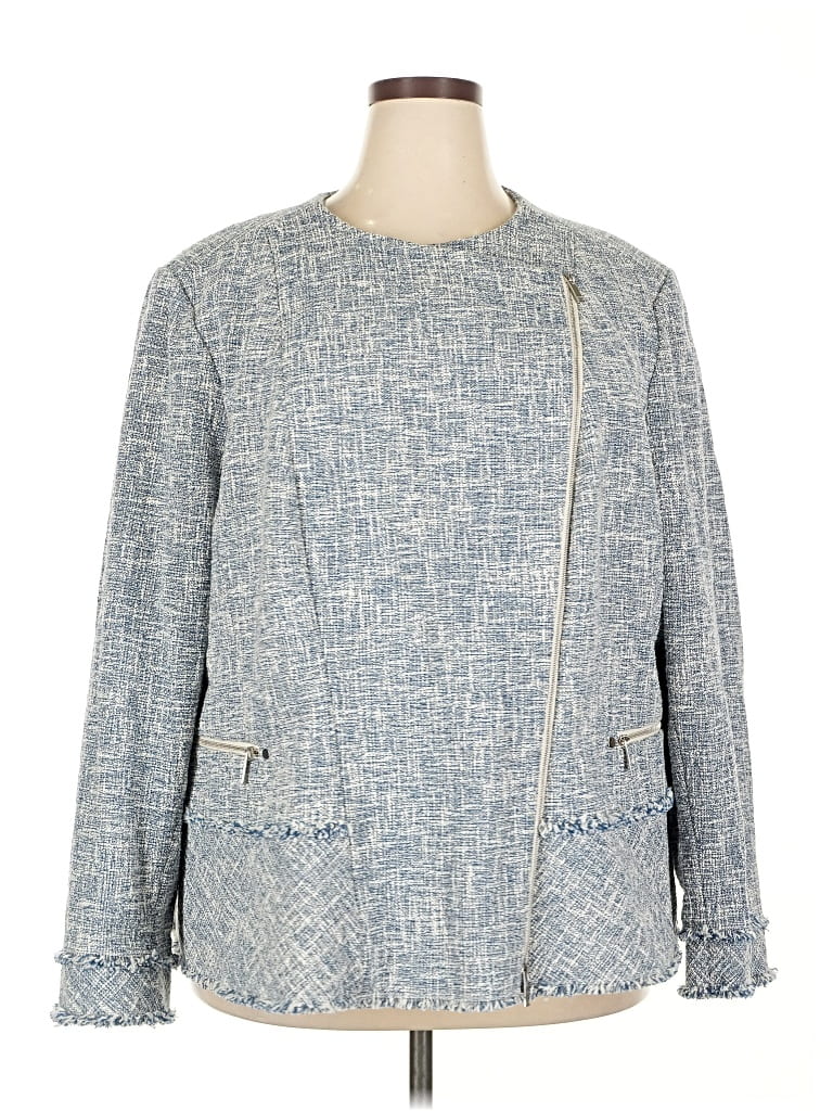 Lafayette 148 Jacket In Blue