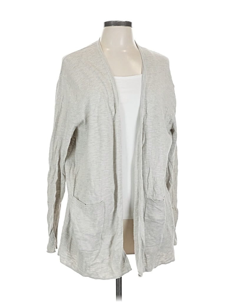 Pre-owned Madewell Cardigan Sweater In Gray