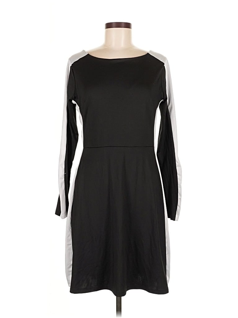 Pre-owned Harve Benard Casual Dress In Black