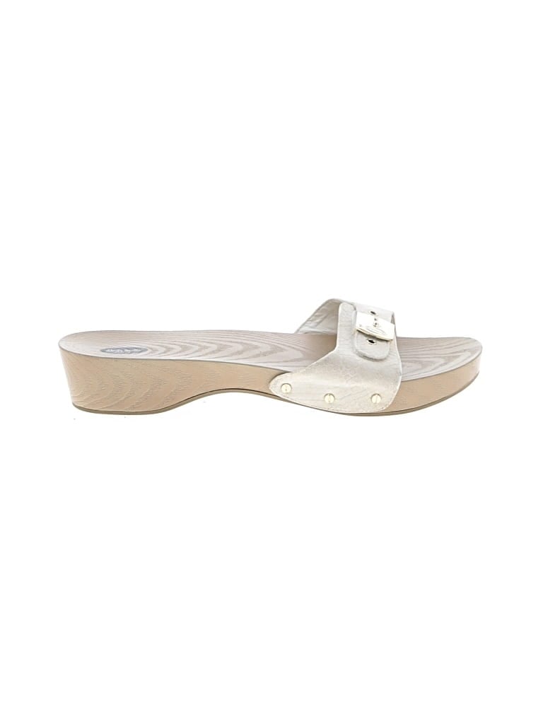 Pre-owned Dr. Scholl's Sandals In White