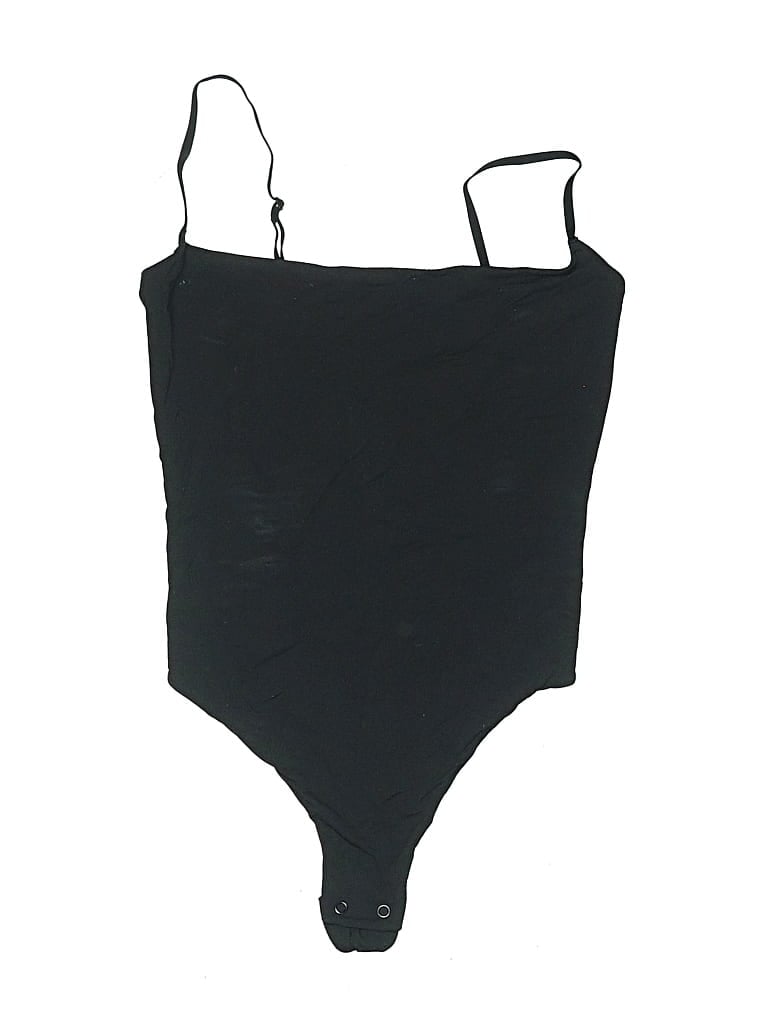 Pre-owned Skims Bodysuit In Black
