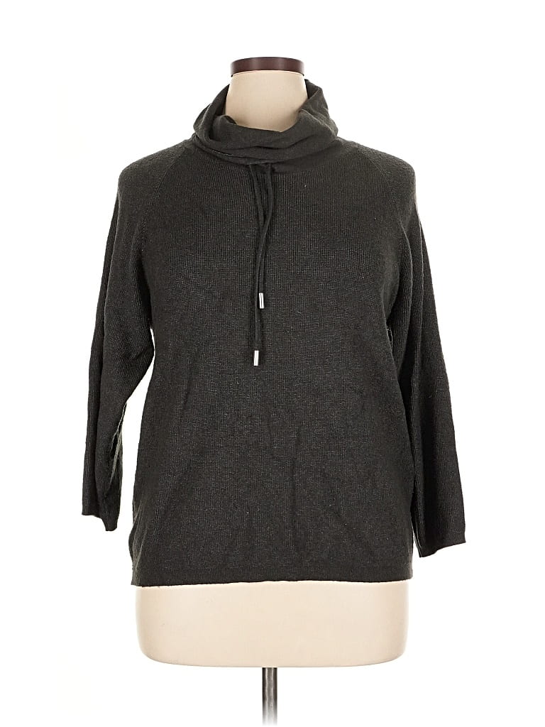 Pre-owned Workshop Republic Clothing Turtleneck Sweater In Gray