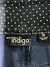 Great Northwest Indigo Polka Dots Blue Casual Pants Size 12 - photo 7