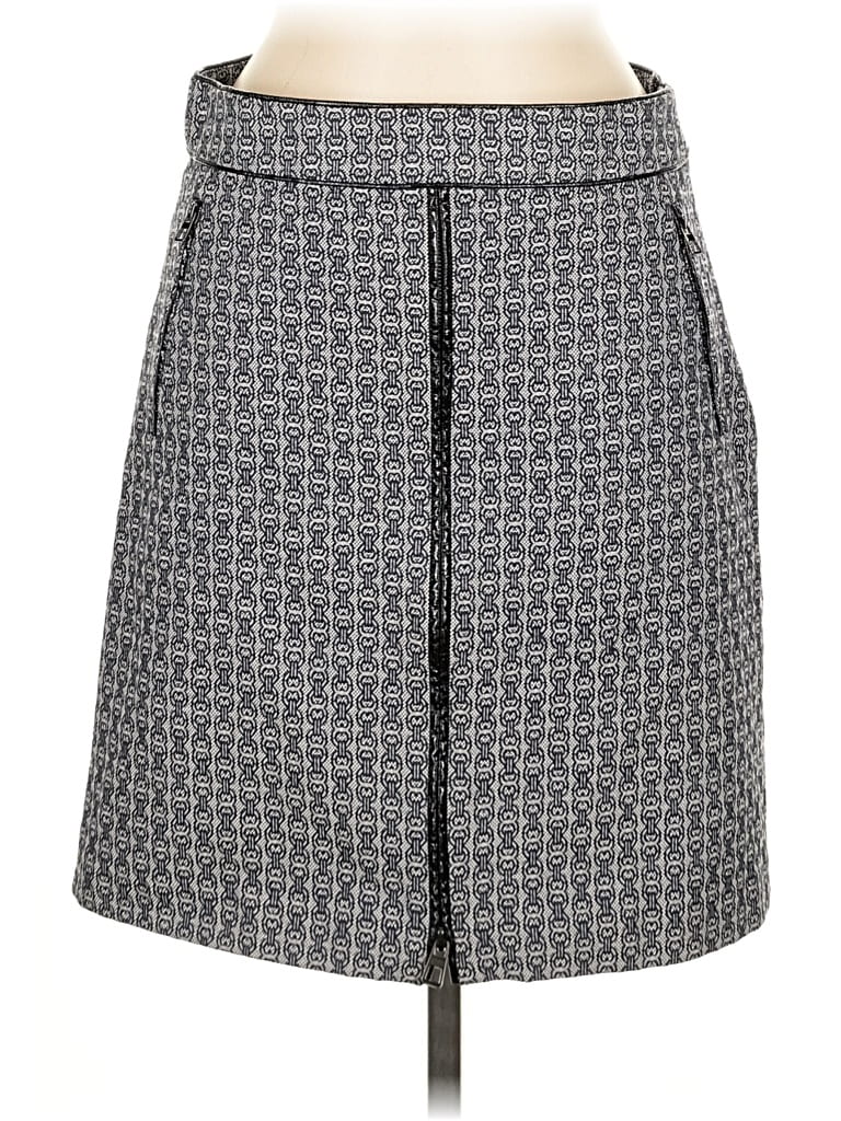 Pre-owned Tory Burch Formal Skirt In Gray