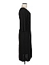 Ann Taylor 100% Polyester Black Casual Dress Size 6 - photo 4