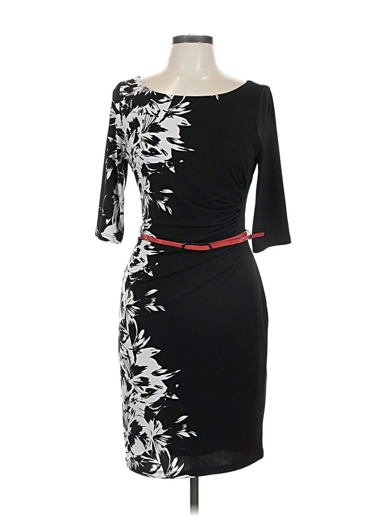 Pre-owned Joseph Ribkoff Cocktail Dress In Black