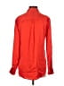 Equipment 100% Silk Red Long Sleeve Silk Top Size XS - photo 2