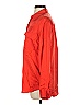 Equipment 100% Silk Red Long Sleeve Silk Top Size XS - photo 5