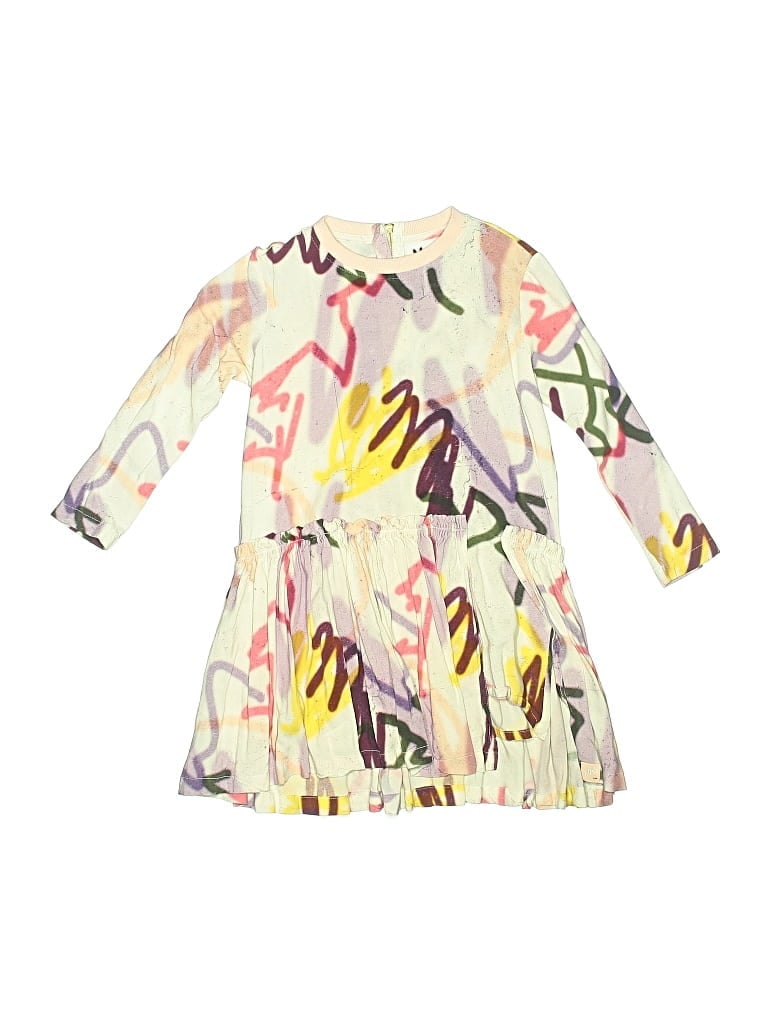 Pre-owned Molo Kids' Dress In Yellow