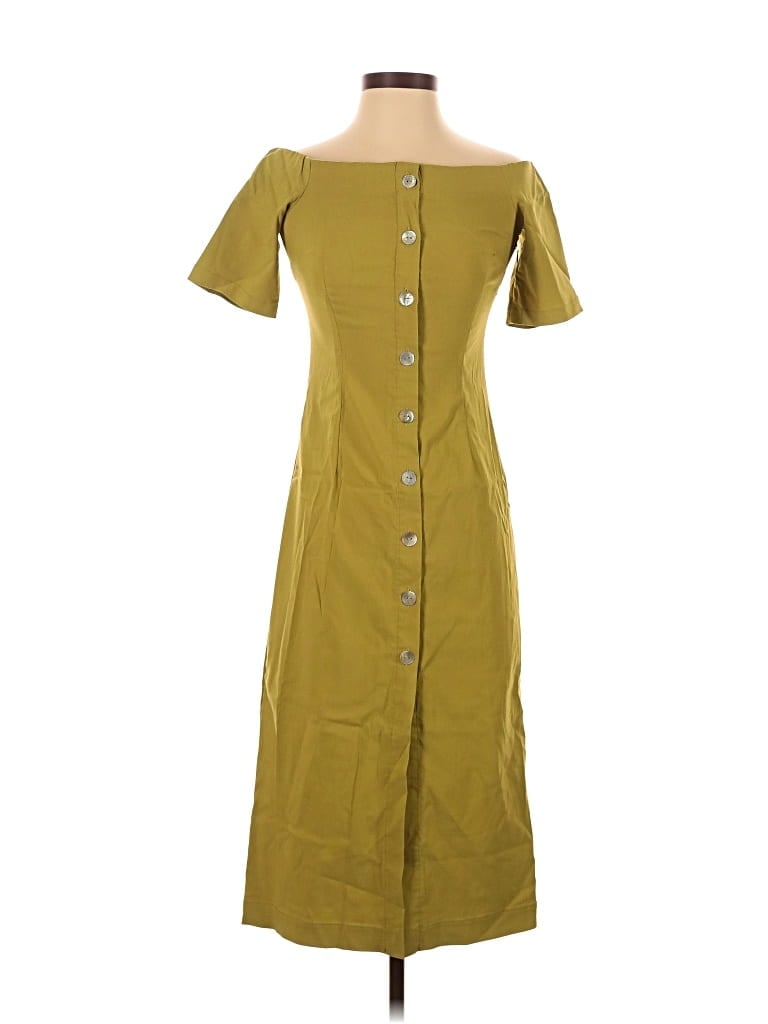 Pre-owned Paloma Wool Casual Dress In Green