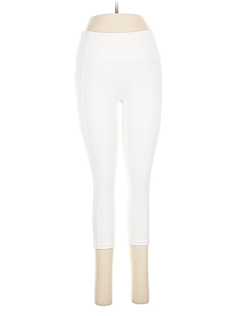 Pre-owned Athleta Active Pants In White