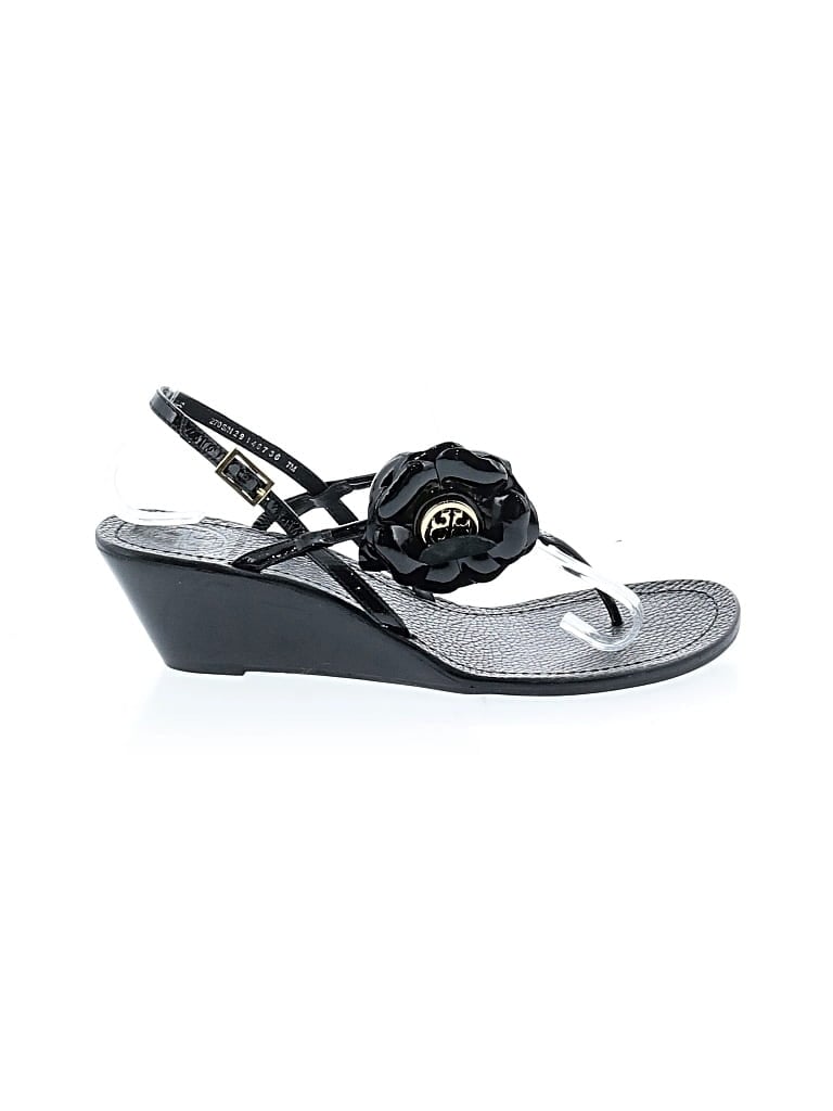 Pre-owned Tory Burch Sandals In Black