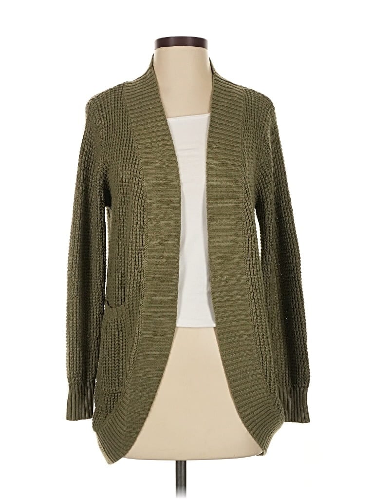 Pre-owned Merokeety Cardigan Sweater In Green