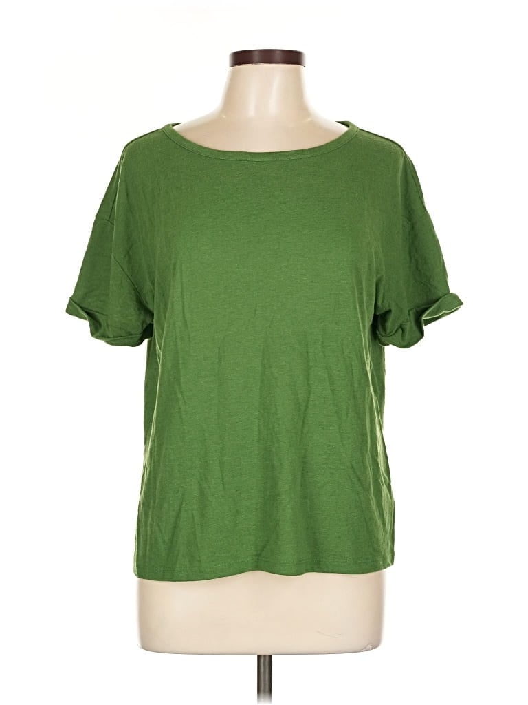 Pre-owned Talbots Short Sleeve T-shirt In Green