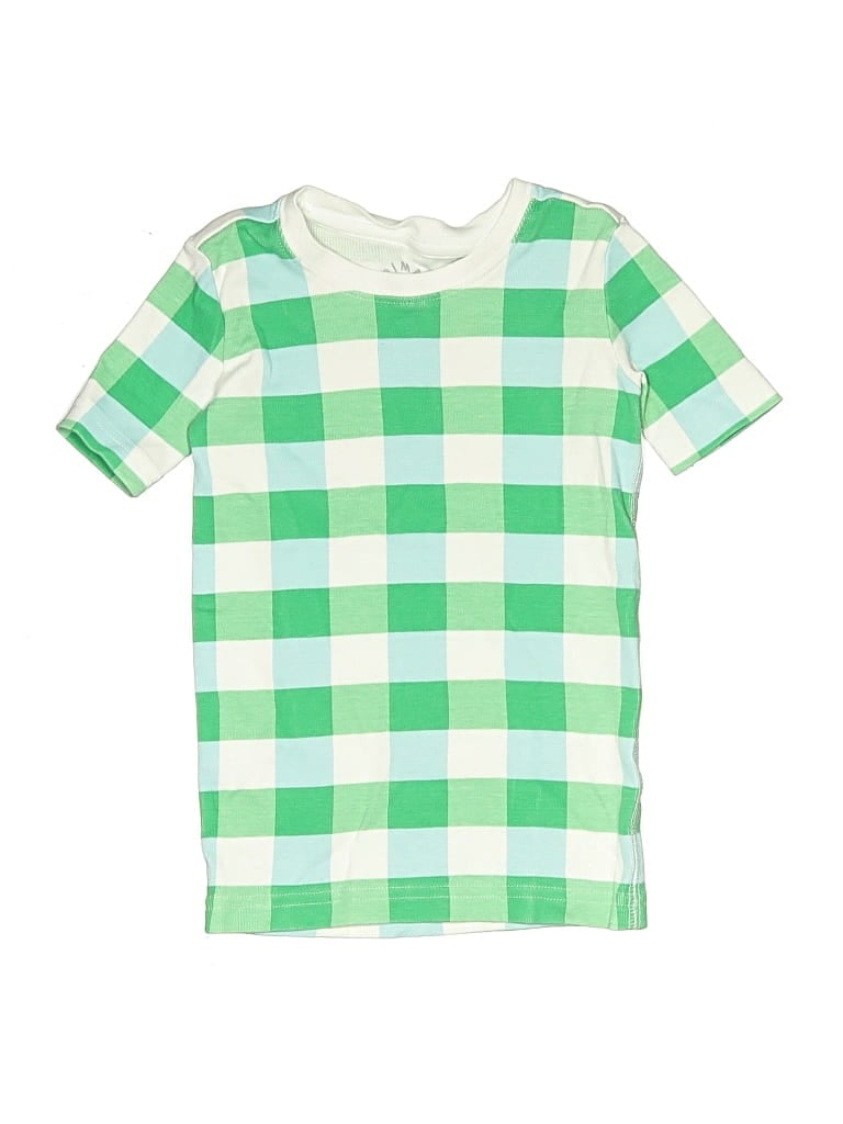 Pre-owned Primary Clothing Kids' Short Sleeve T-shirt In Green