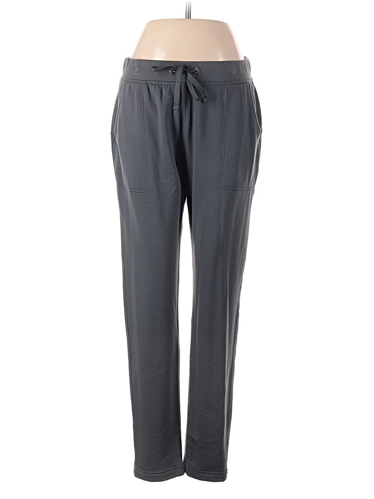 Pre-owned Free Fly Casual Pants In Gray