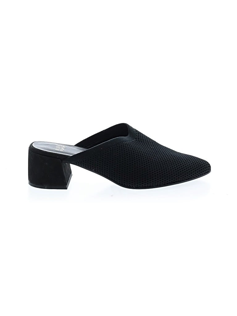 Pre-owned Eileen Fisher Mule/clog In Black