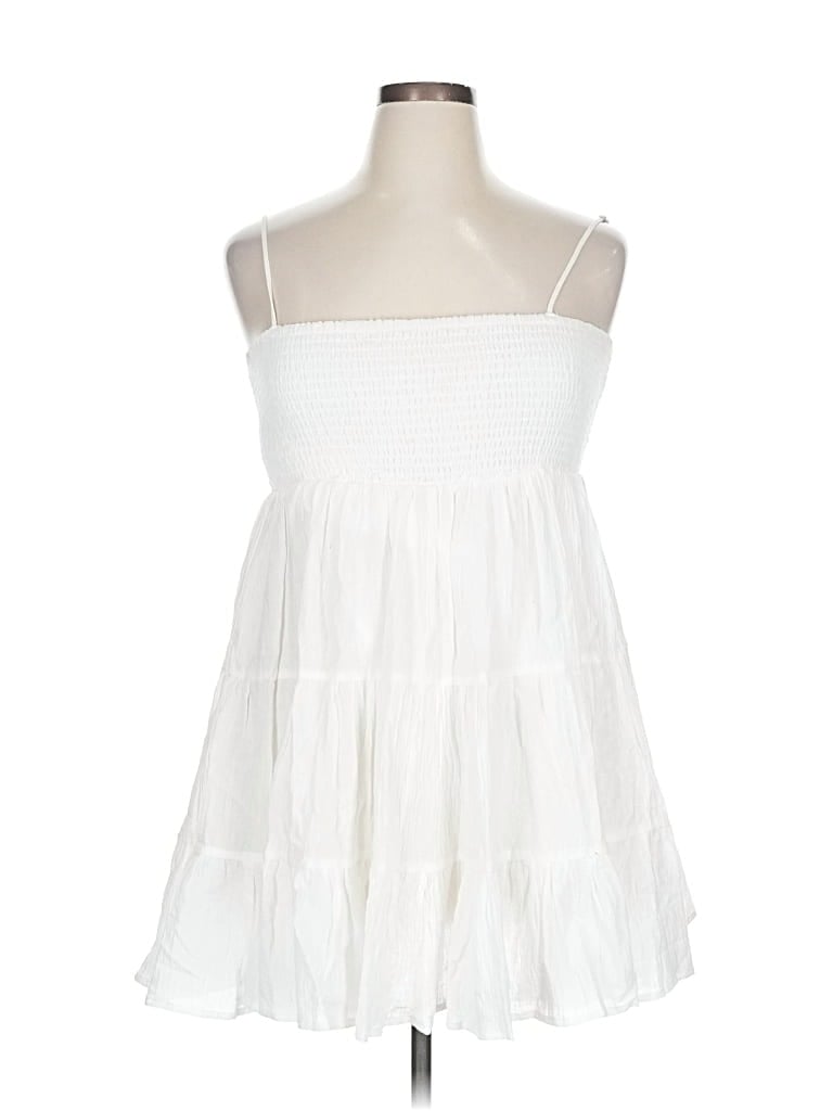 Pre-owned Edikted Cocktail Dress In White