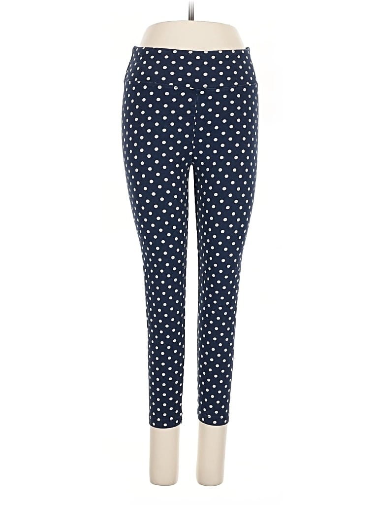 Pre-owned J.crew Factory Store Leggings In Blue