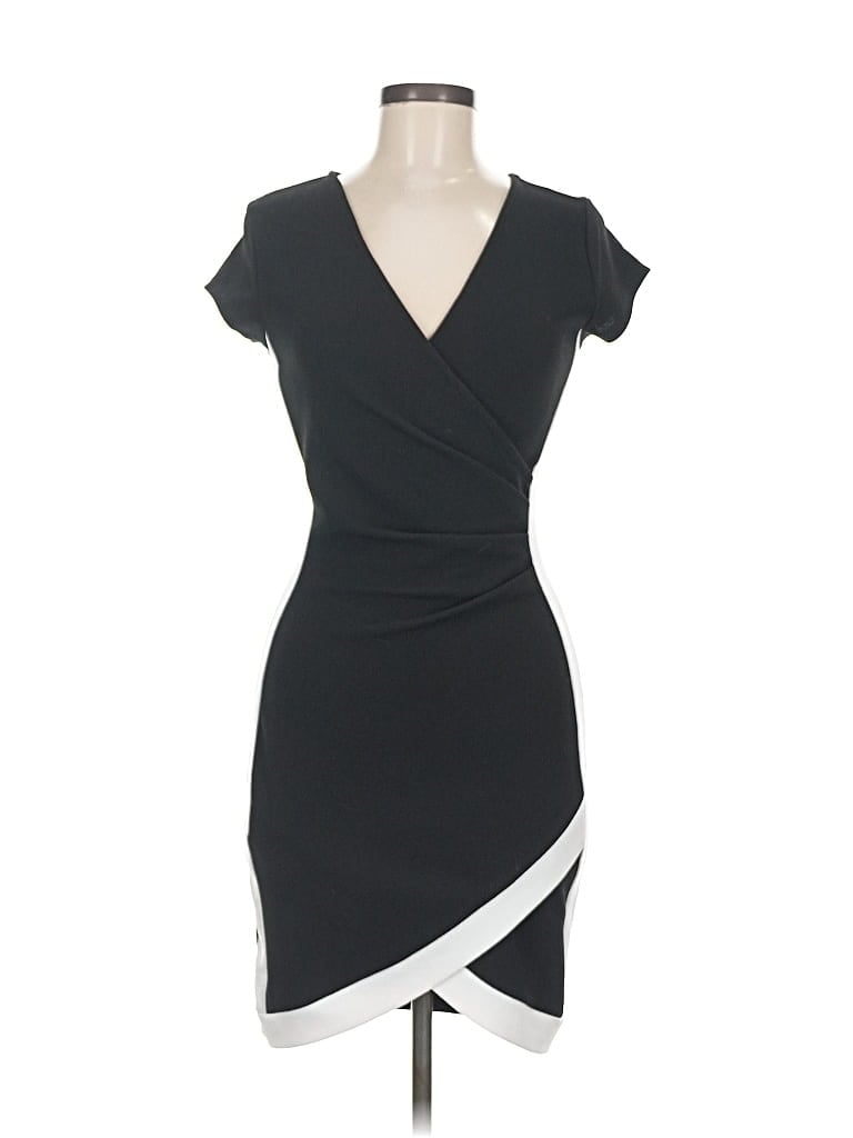 Pre-owned Almost Famous Cocktail Dress In Black