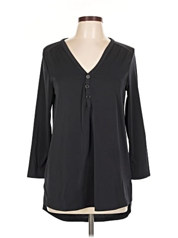 Lily by Firmiana 3/4 Sleeve Blouse (view 1)