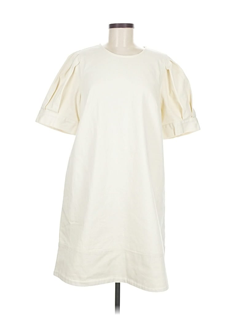 Pre-owned Who What Wear Casual Dress In White