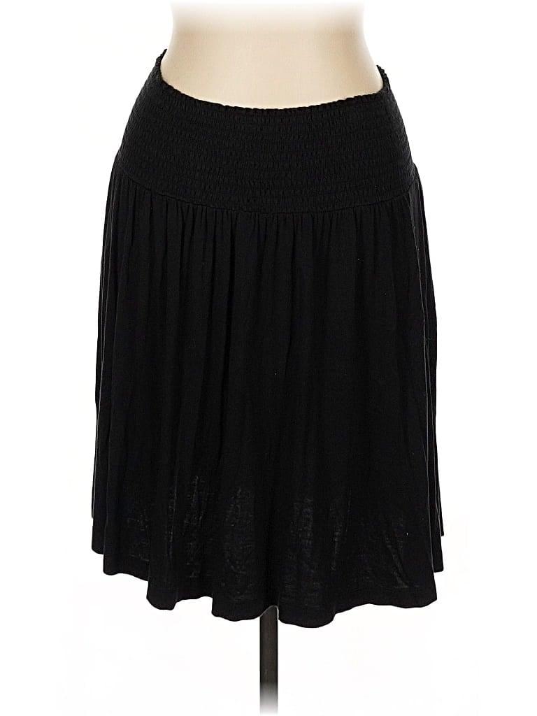 Pre-owned H&m Casual Skirt In Black