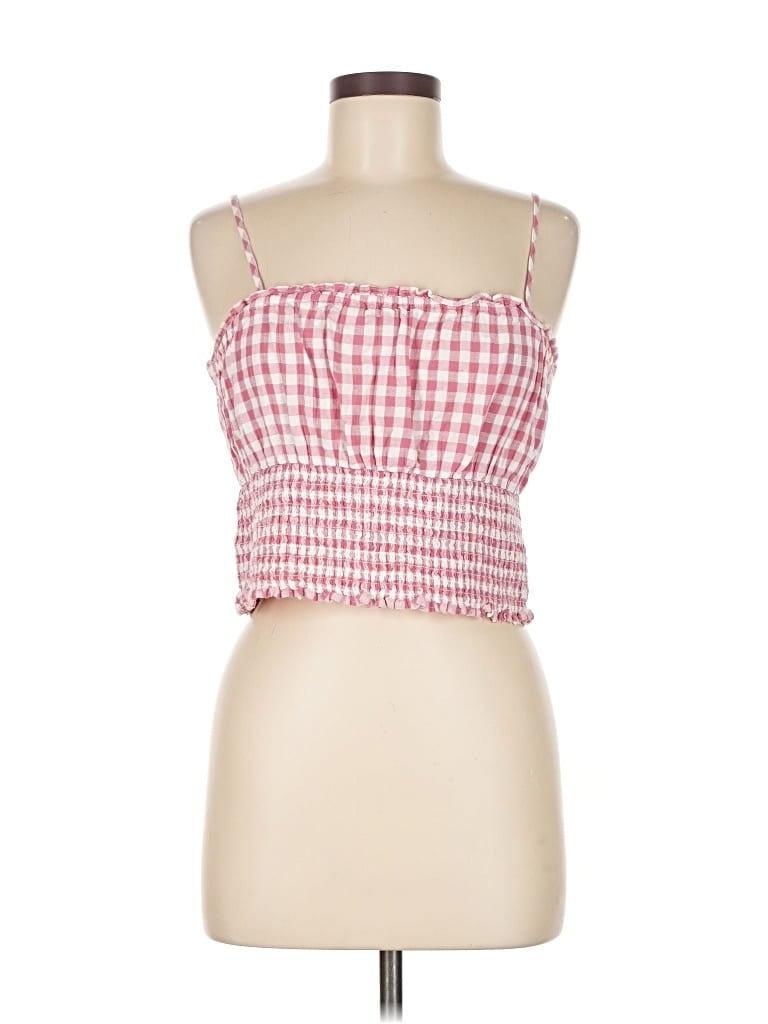 Pre-owned American Eagle Outfitters Sleeveless Blouse In Pink