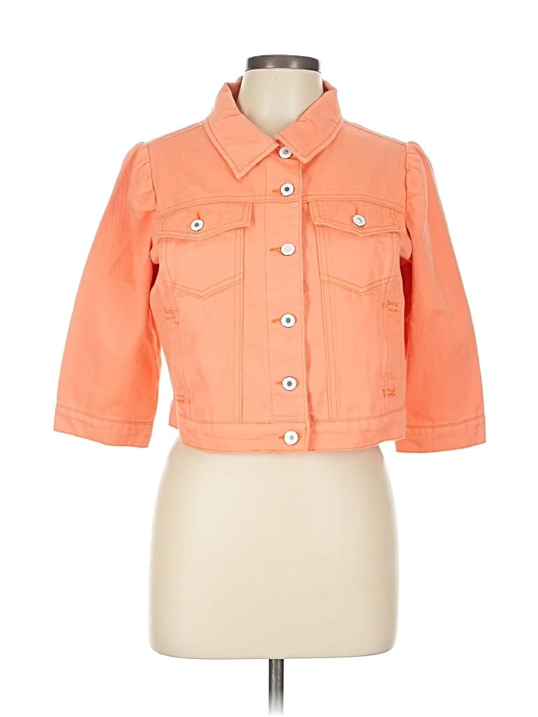 Pre-owned Unbranded Jacket In Orange