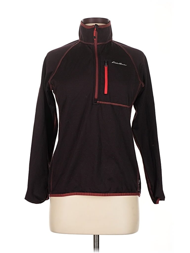 Pre-owned Eddie Bauer Sweatshirt In Black