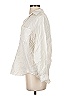 Mille 100% Cotton Ivory Long Sleeve Button-Down Shirt Size XS - photo 5