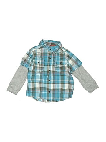 Carter's Long Sleeve Button-Down Shirt (view 1)