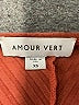 Amour Vert Red 3/4 Sleeve Top Size XS - photo 7