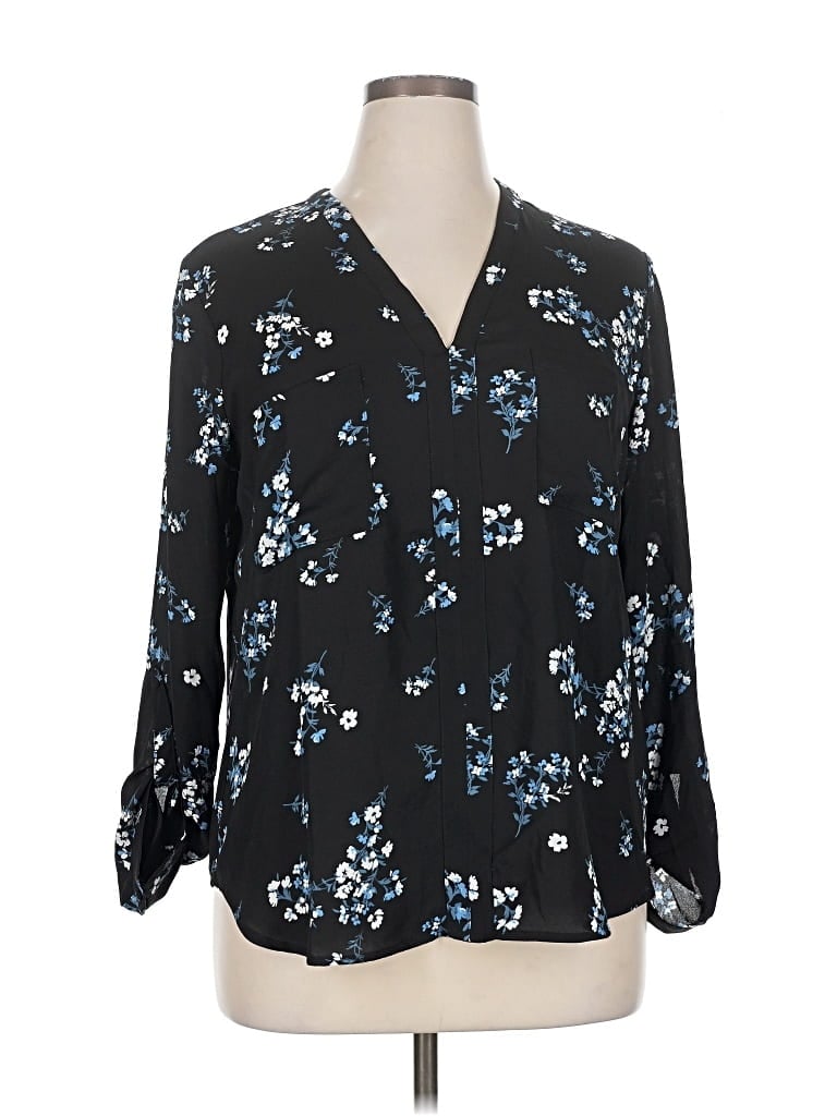 41hawthorn 3/4 Sleeve Blouse In Black