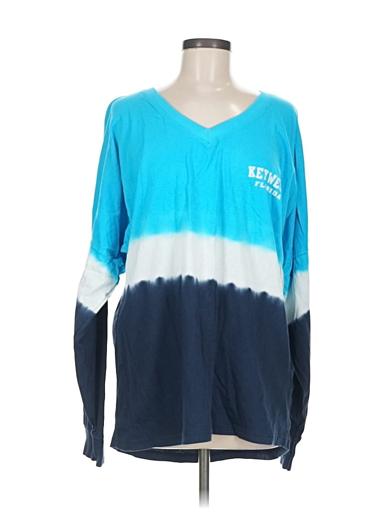 Pre-owned Exist Long Sleeve T-shirt In Blue