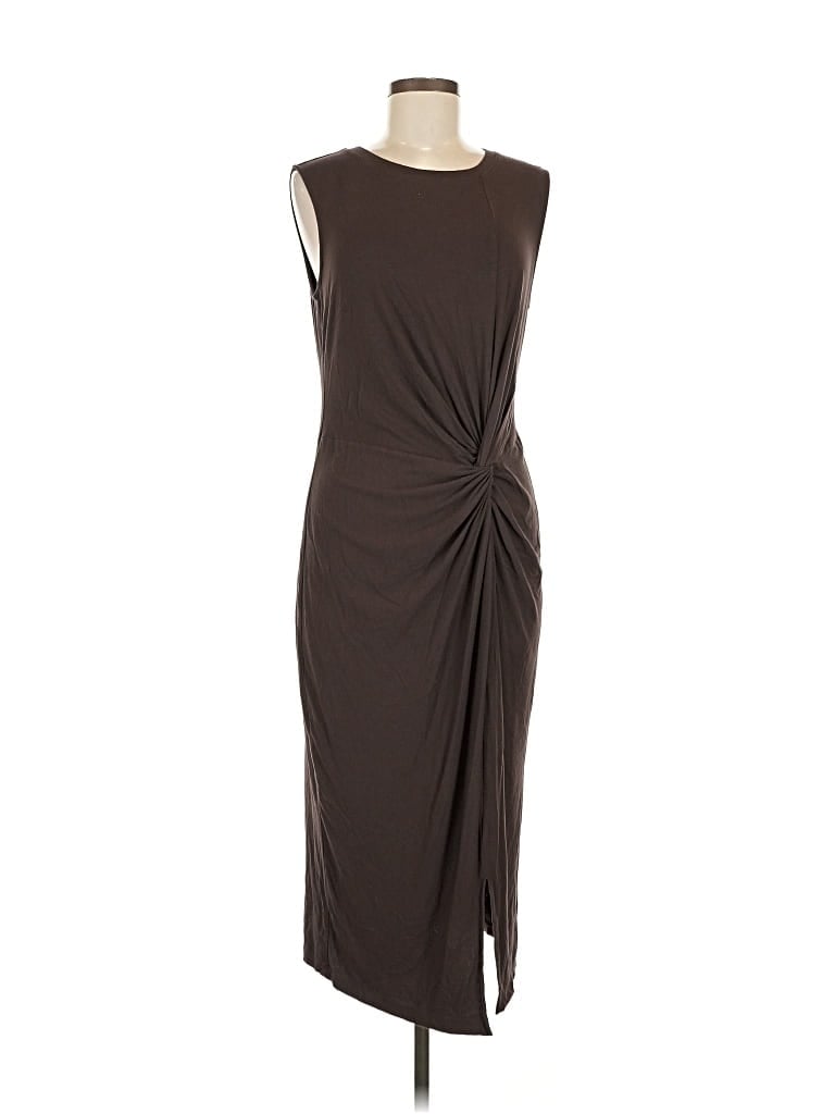 Pre-owned Liz Claiborne Cocktail Dress In Brown