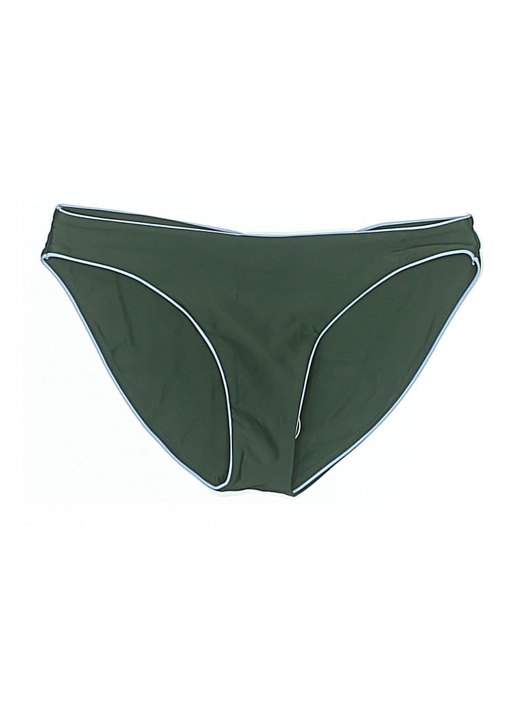 Pre-owned Minnow Swimsuit Bottoms In Green