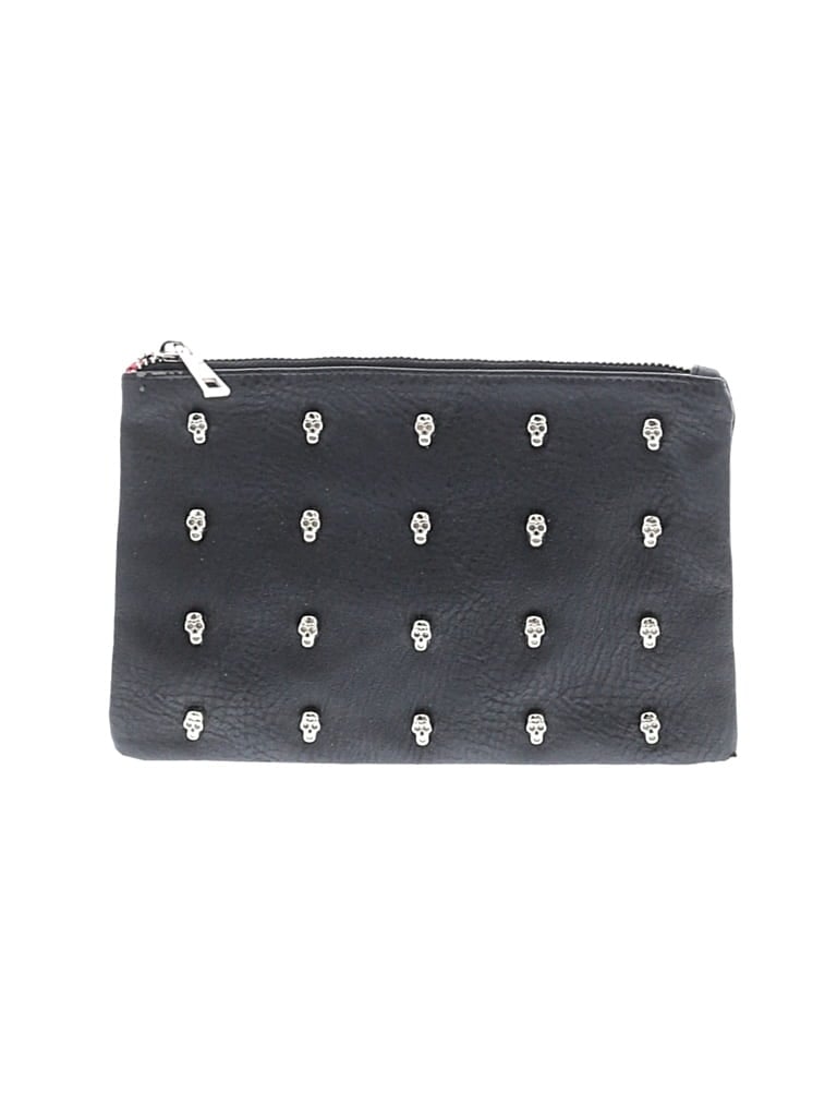 Pre-owned Sondra Roberts Leather Clutch In Black
