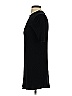Aqua Solid Black Casual Dress Size S - photo 5