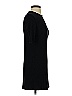 Aqua Solid Black Casual Dress Size S - photo 4