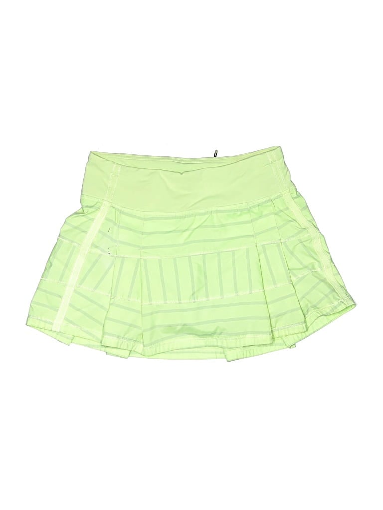 Pre-owned Lululemon Athletica Skort In Green