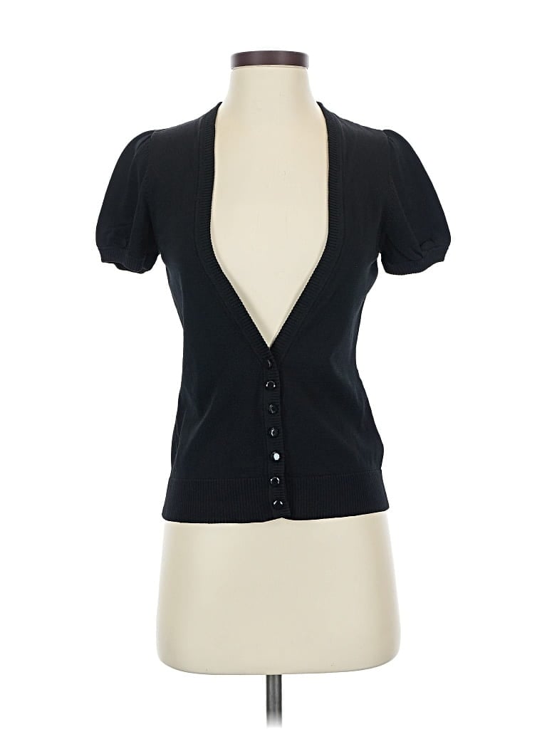 Pre-owned Classiques Entier Cardigan Sweater In Black