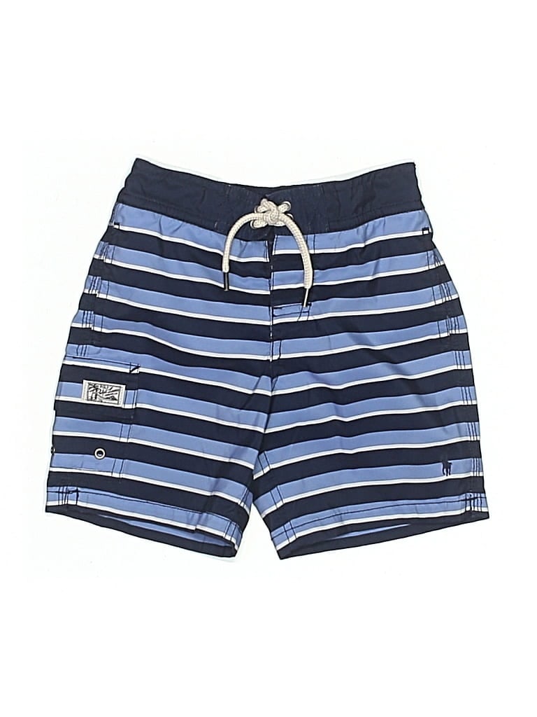 Pre-owned Polo By Ralph Lauren Kids' Board Shorts In Blue