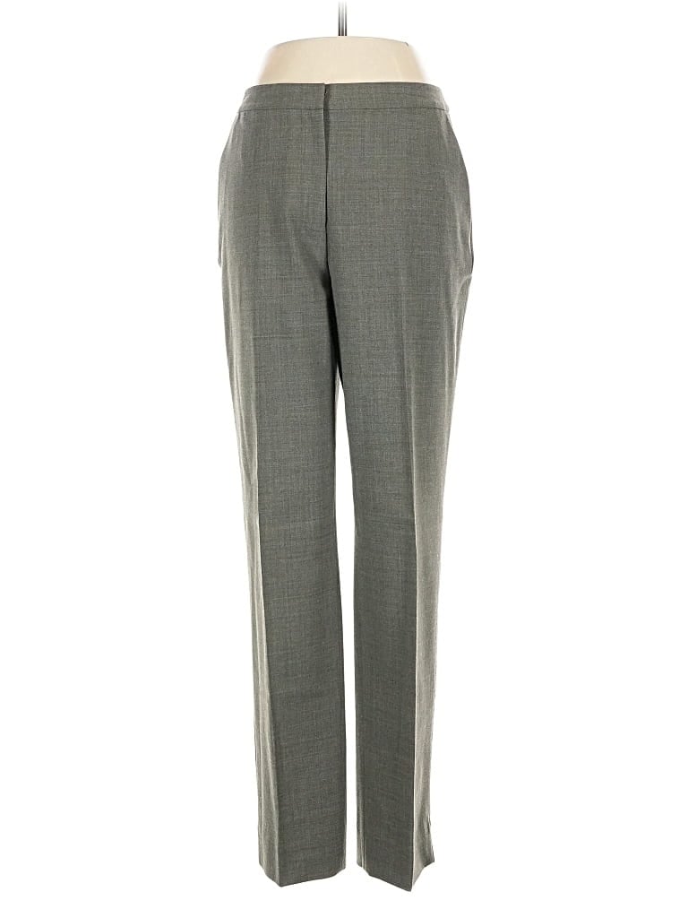 Pre-owned Ann Taylor Loft Wool Pants In Gray