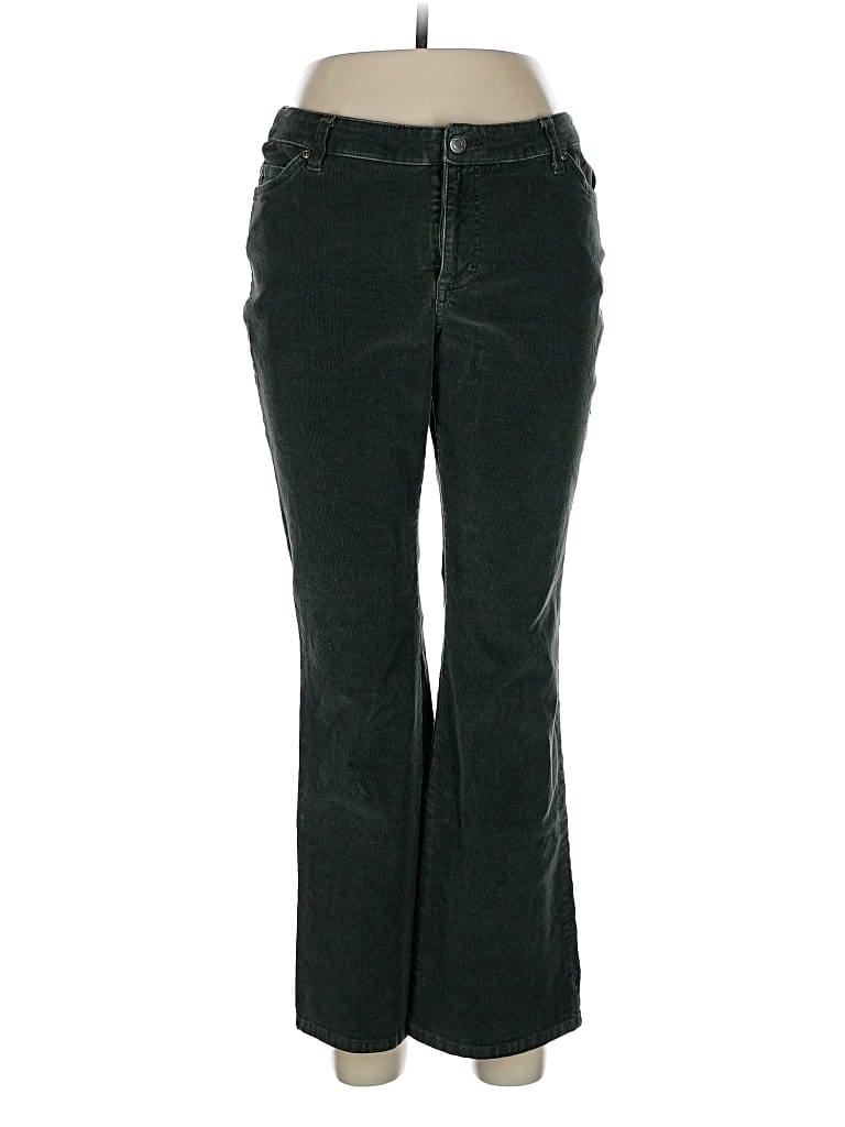 Pre-owned St. John's Bay Casual Pants In Green