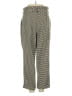Peach 100% Polyester Houndstooth Green Casual Pants Size S - photo 2