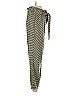 Peach 100% Polyester Houndstooth Green Casual Pants Size S - photo 4